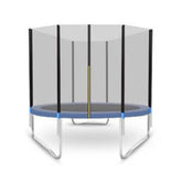 Sport Studio 6 Inch Trampoline Home Children Indoor Commercial Trampoline with Net Outdoor Adult Children Jumping Bed Outdoor Trampoline Family Outdoor Fun Padded Springs and Tall Net Enclosure